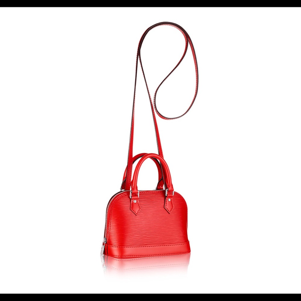 SOLD!  Louis Vuitton Epi Alma Nano